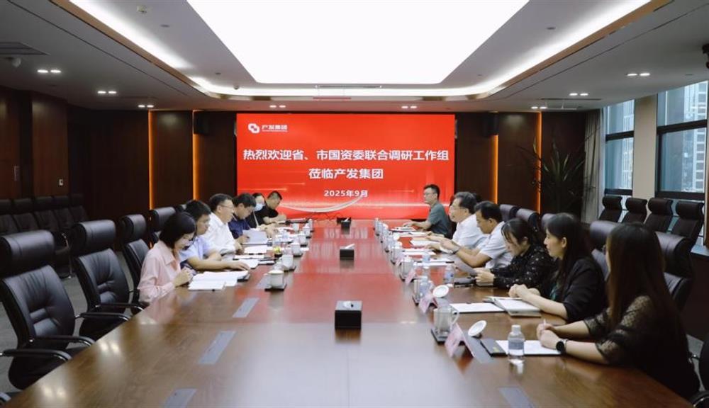 省、市國(guó)資委 聯(lián)合調(diào)研工作組到產(chǎn)發(fā)集團(tuán)調(diào)研指導(dǎo)工作